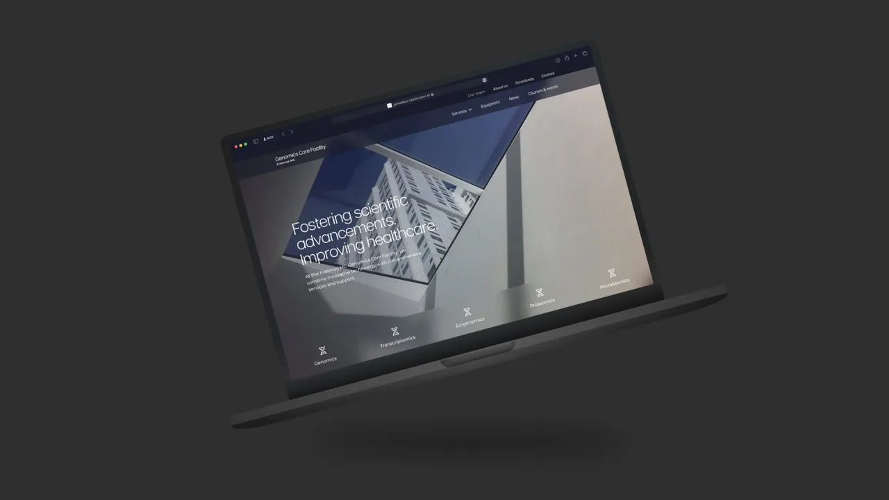 Homepage header