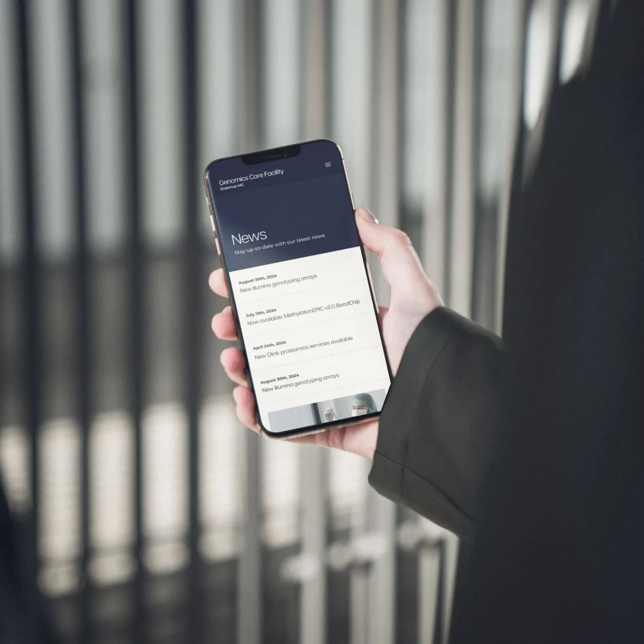 Mobile mockup
